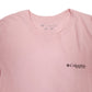 Mens Pink Columbia Sportswear Performance Fishing Gear PFG Short Sleeve T Shirt