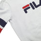 Mens Blue Fila Spellout Crewneck Jumper