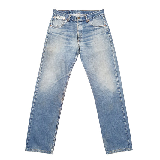 Levis 521 Straight Fit Jeans W33 L33 Blue