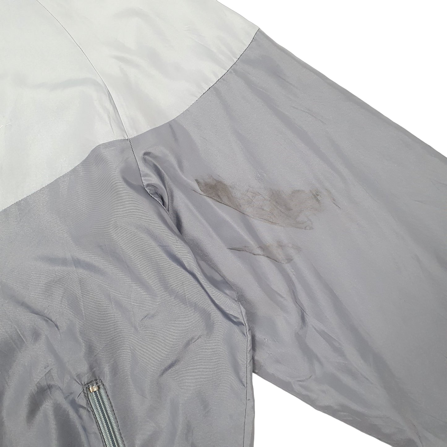 Mens Grey Nike Vintage 1980s Windrunner  Coat