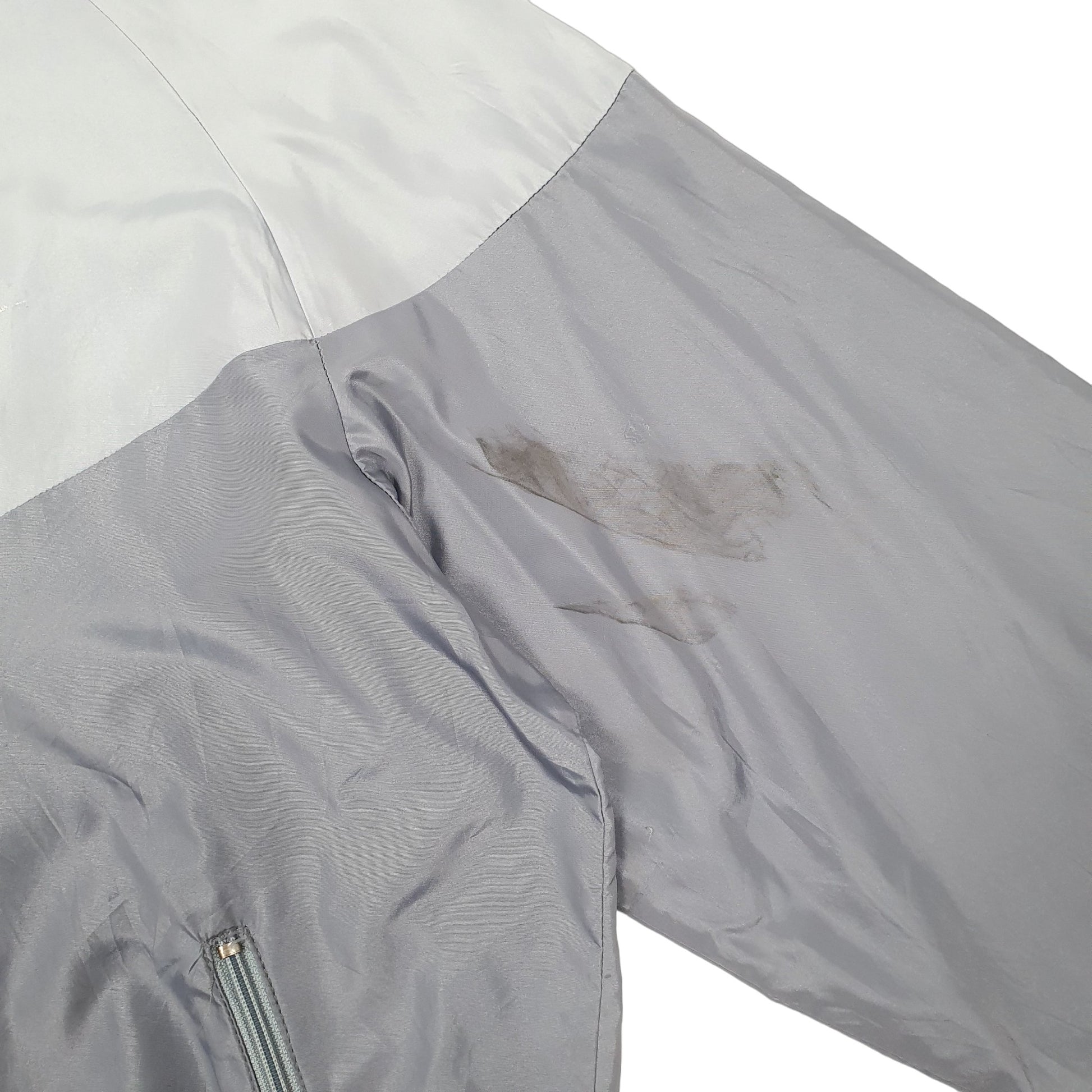 Mens Grey Nike Vintage 1980s Windrunner  Coat