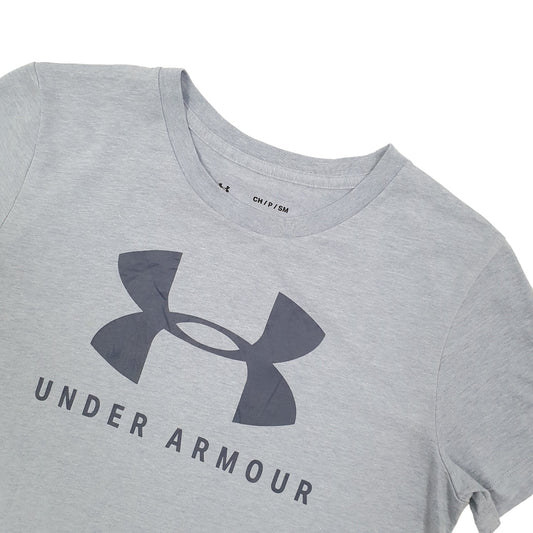 Under Armour Short Sleeve T Shirt Blue