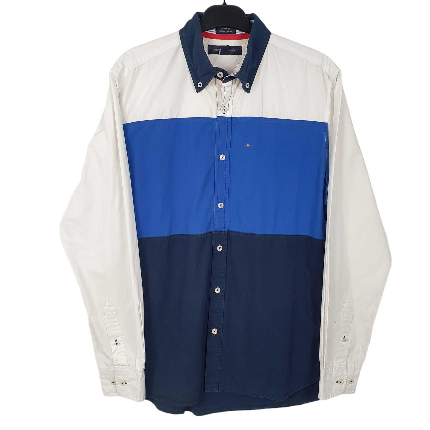 Mens White Tommy Hilfiger  Long Sleeve Shirt