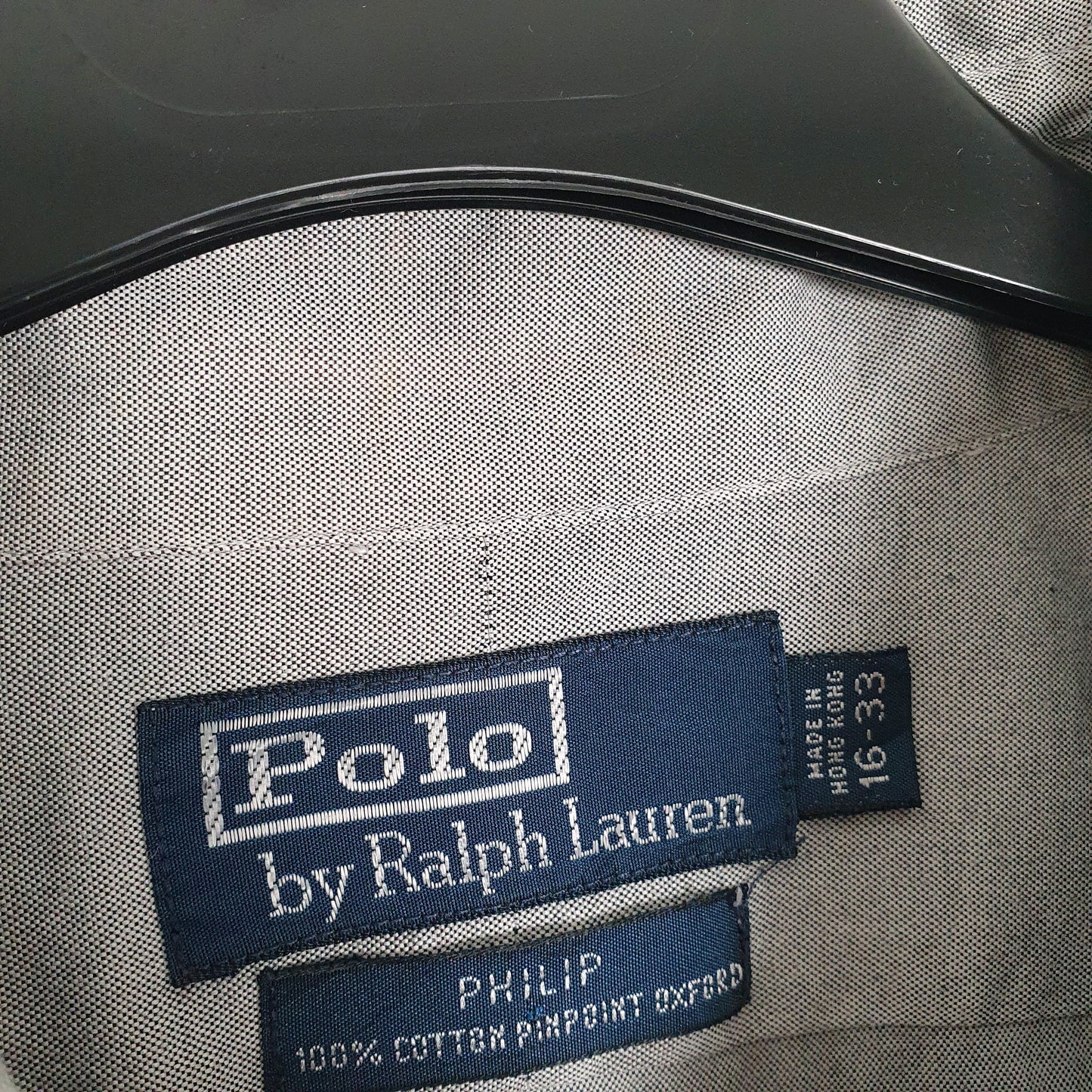 Ralph Lauren Phillip Long Sleeve Regular Fit Shirt Grey