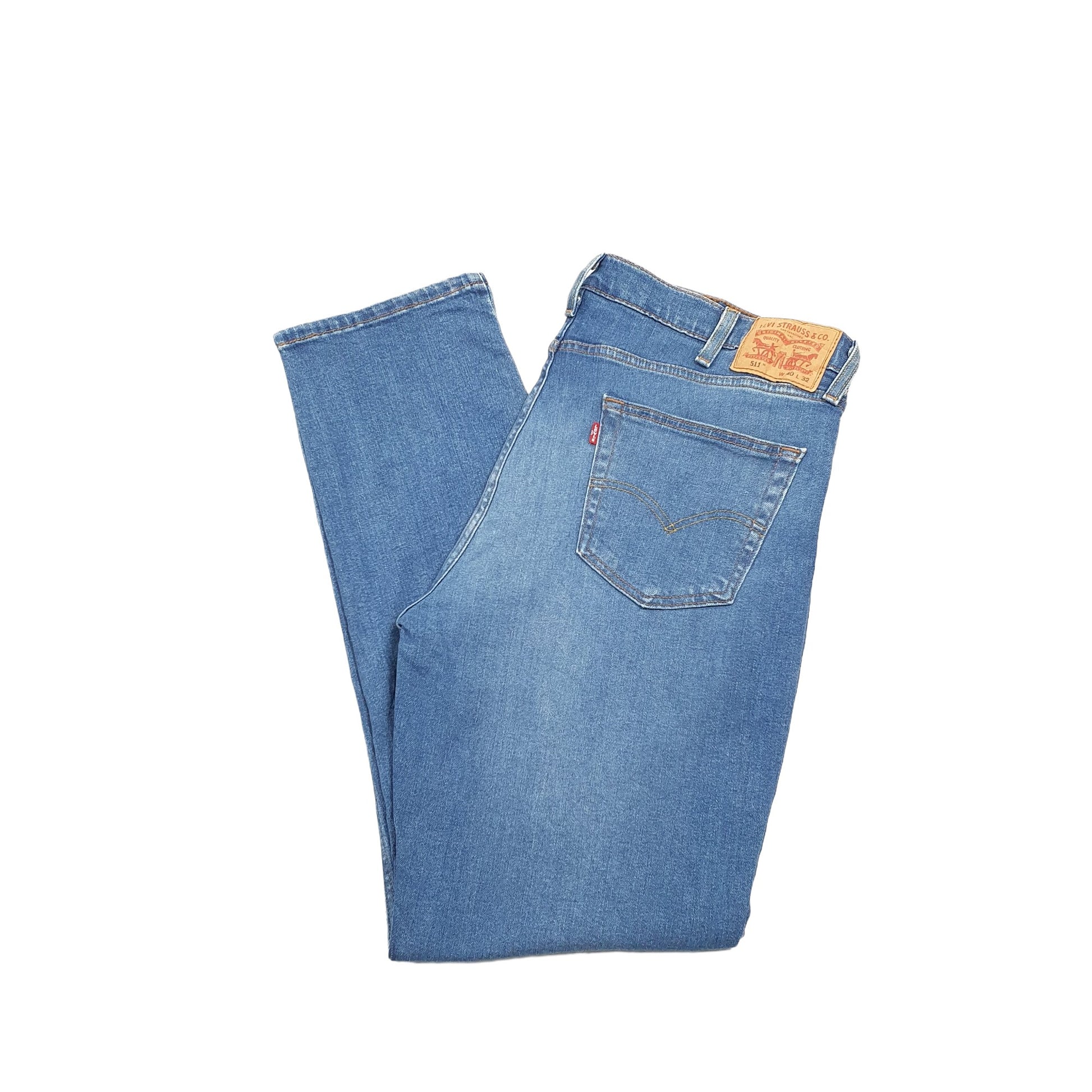 Levis 511 Slim Fit Jeans W40 L32 Blue