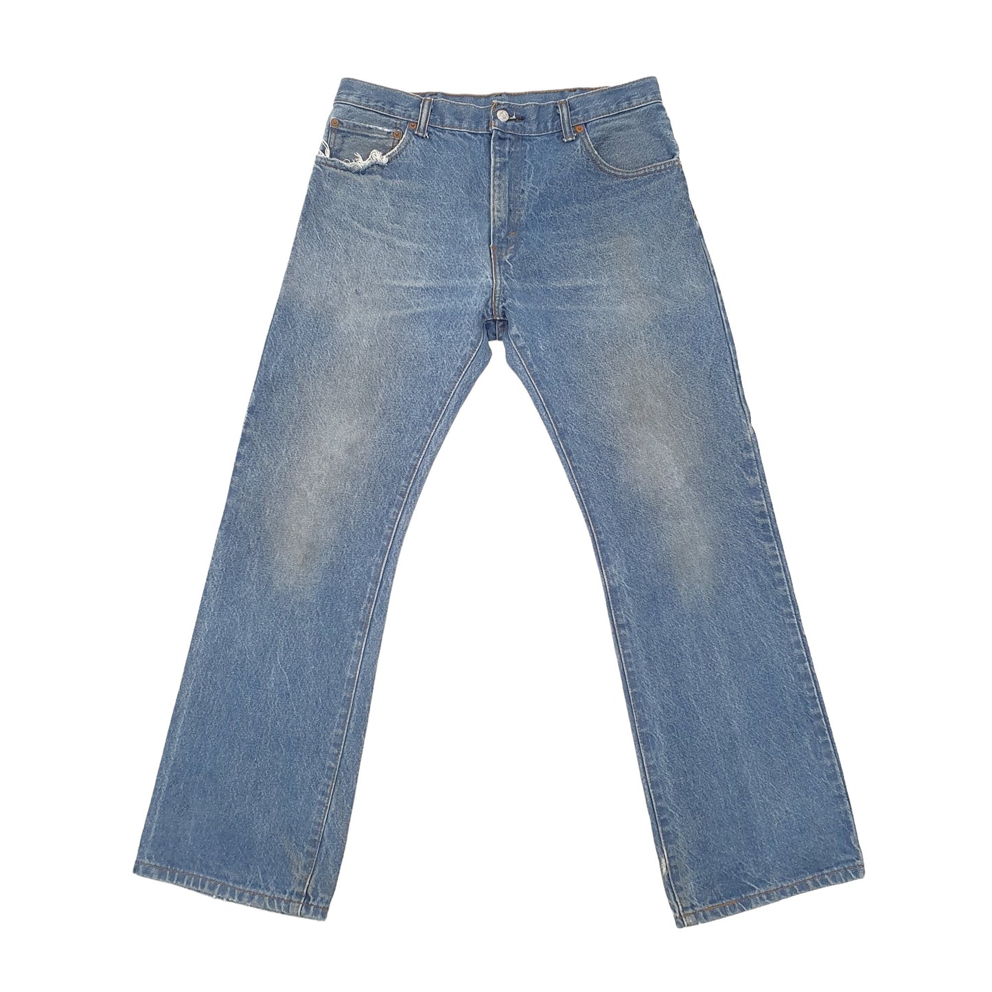 Levis 517 Bootcut Fit Jeans W34 L30 Blue