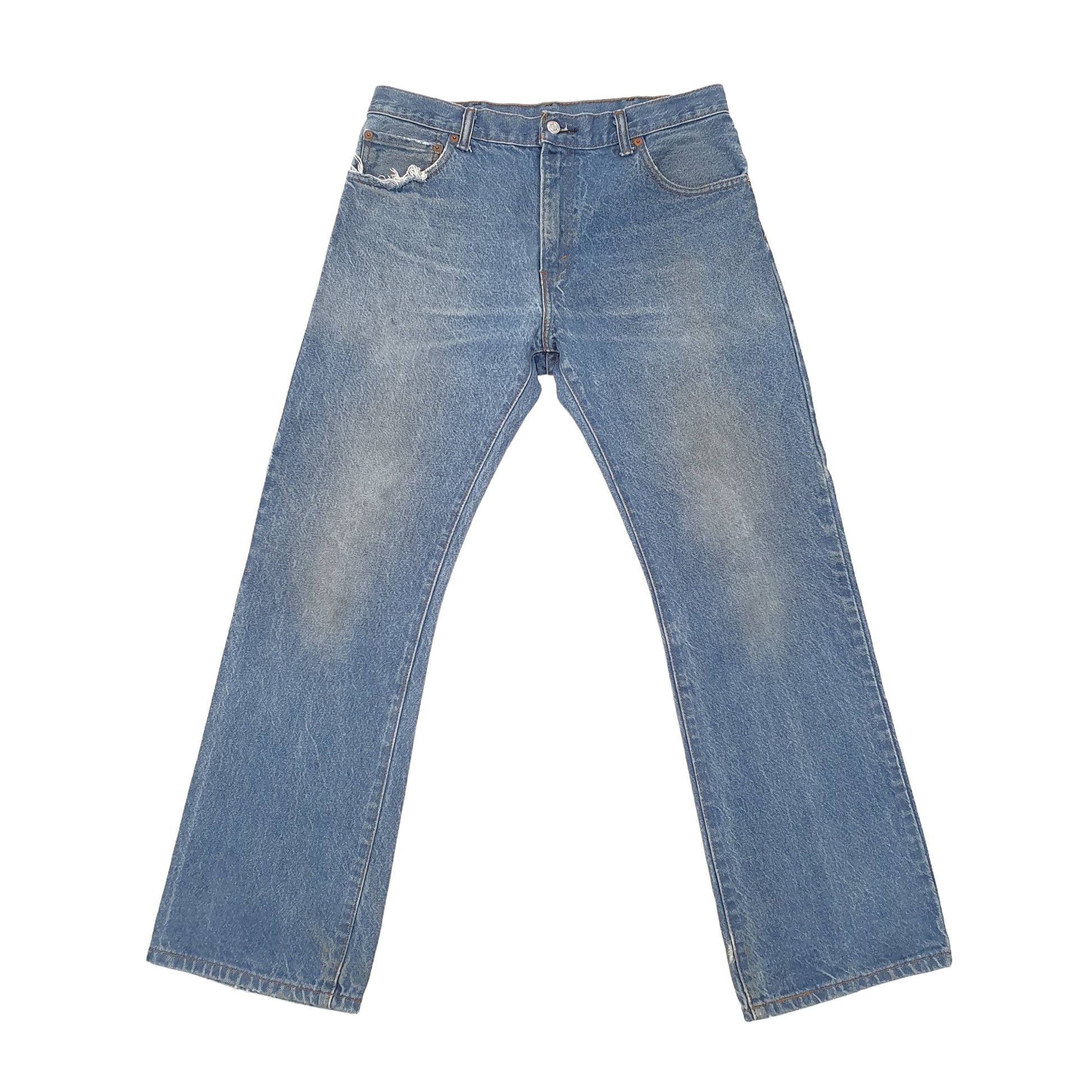 Levis 517 Bootcut Fit Jeans W34 L30 Blue