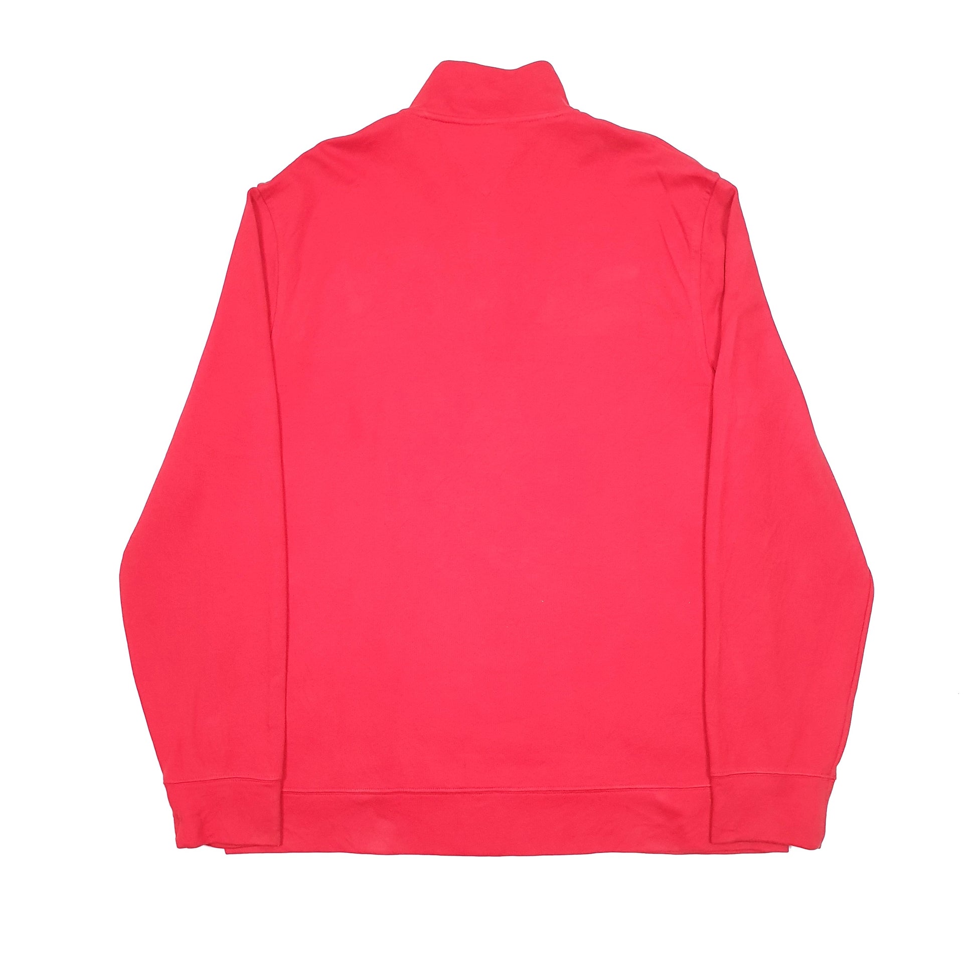 Tommy Hilfiger Quarter Zip XL Red