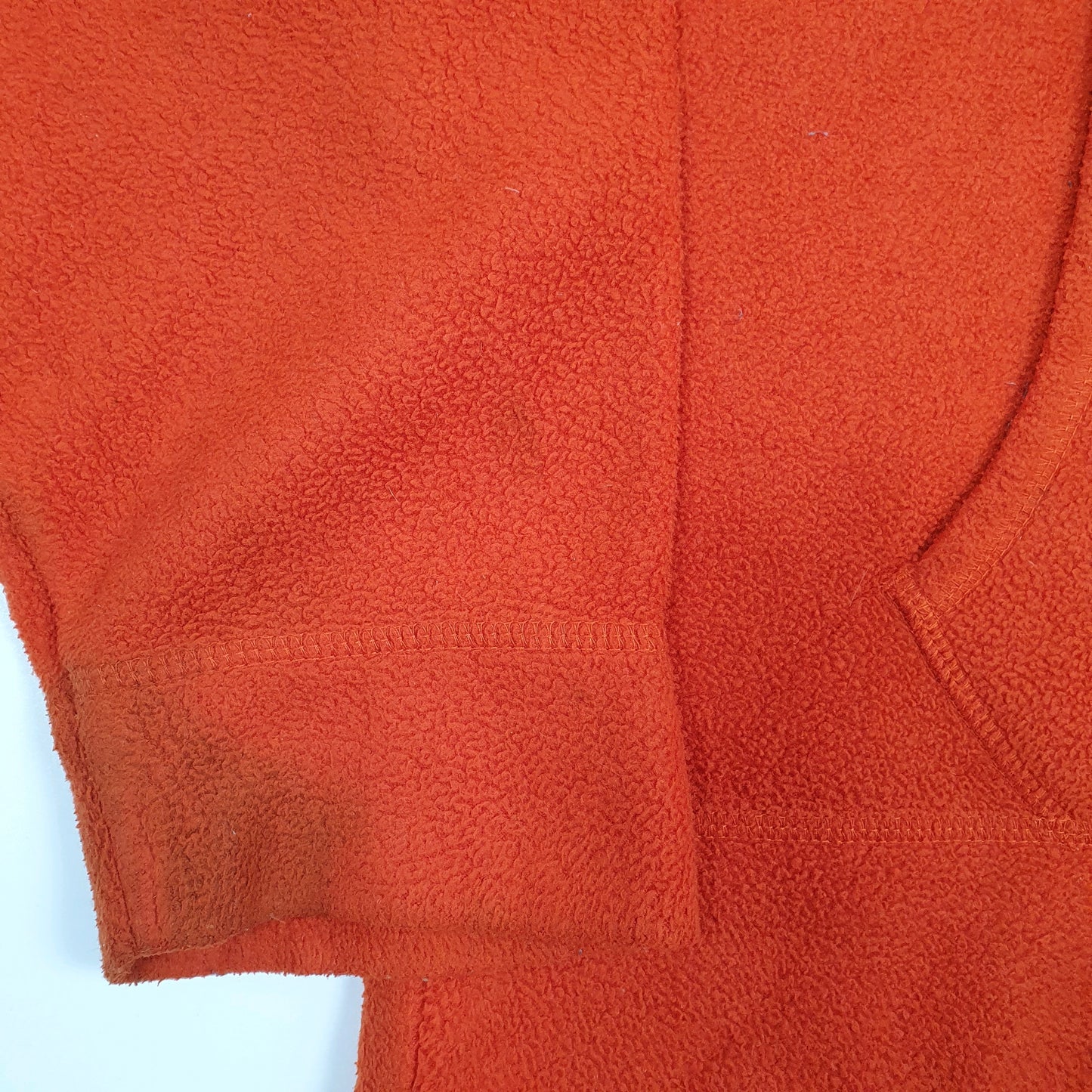Old Navy Quarter Zip Fleece XS Orange