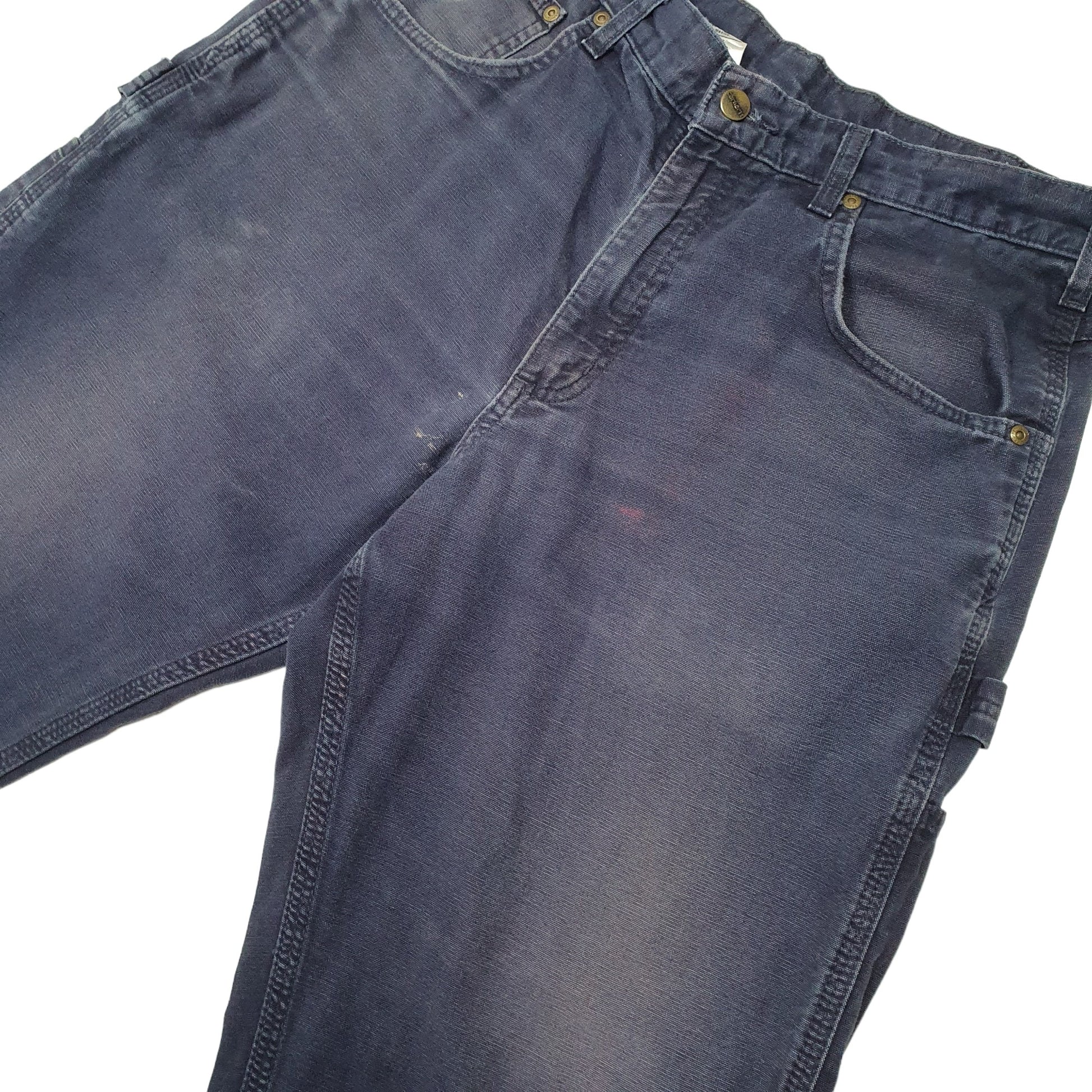 Mens Blue Carhartt  Carpenter Trousers