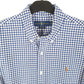 Ralph Lauren Long Sleeve Classic Fit Gingham Shirt Blue