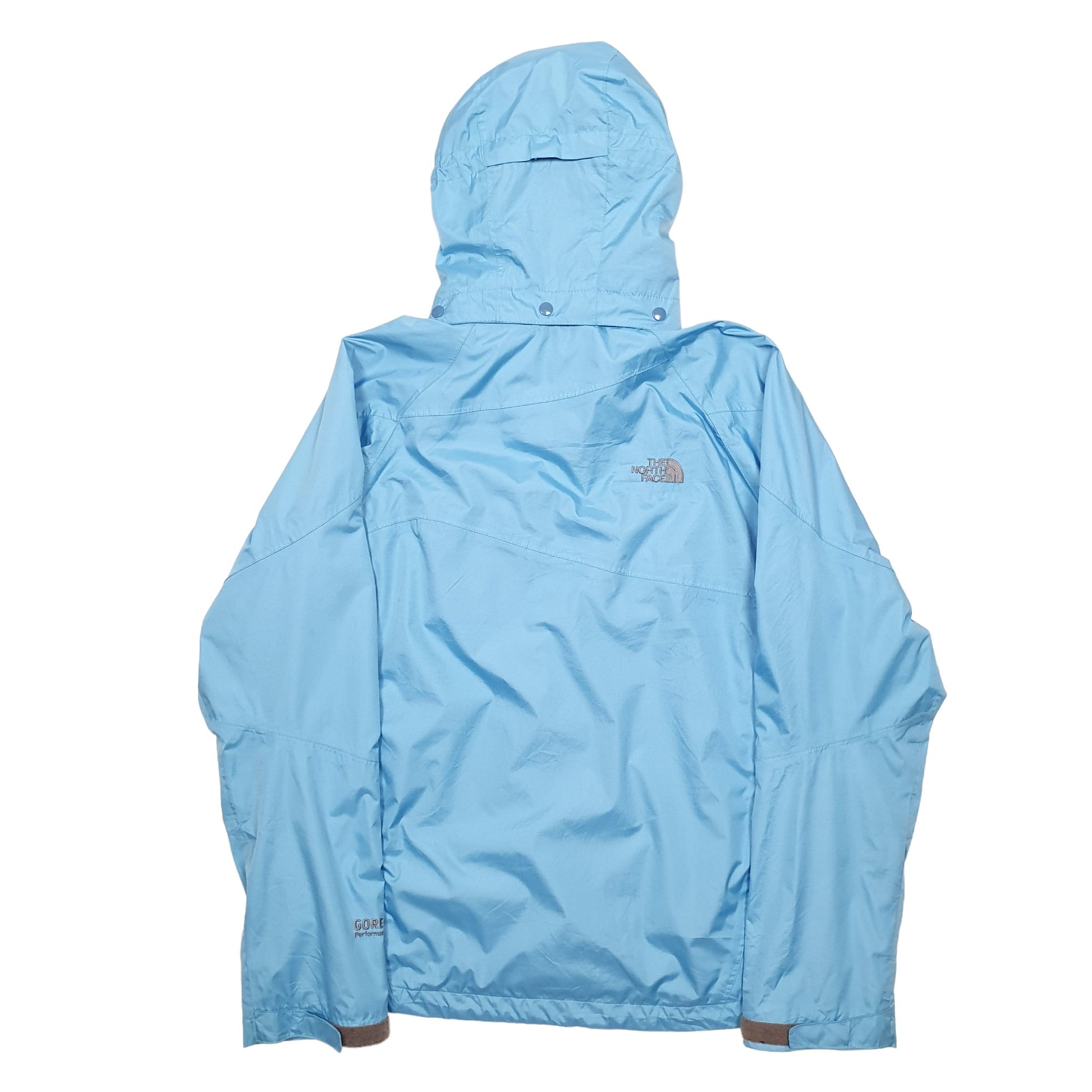 Womens Blue The North Face Gore-Tex Rain Wind All Weather  Coat