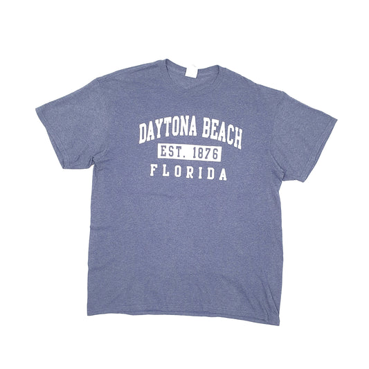 Delta Daytona Beach Short Sleeve T Shirt Blue