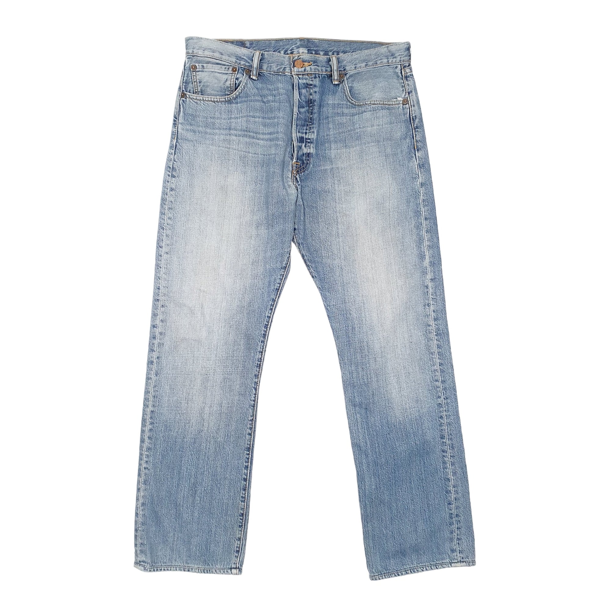 Mens Blue Levis  501 JeansW34 L31