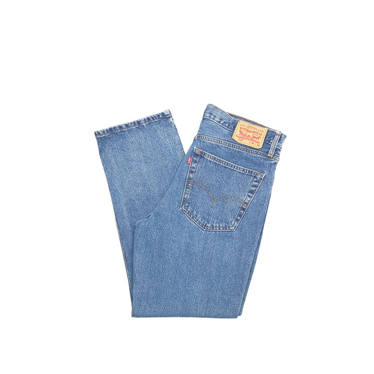 Levis 516 Straight Fit Jeans W36 L30 Blue