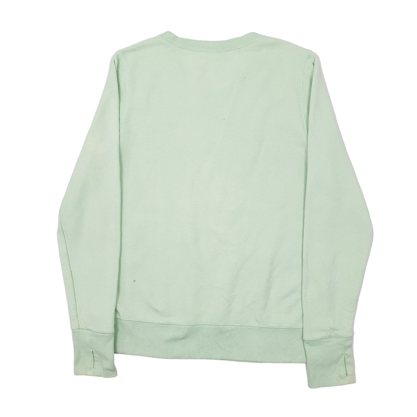 Womens Green Nike Tek Gear Crewneck Jumper