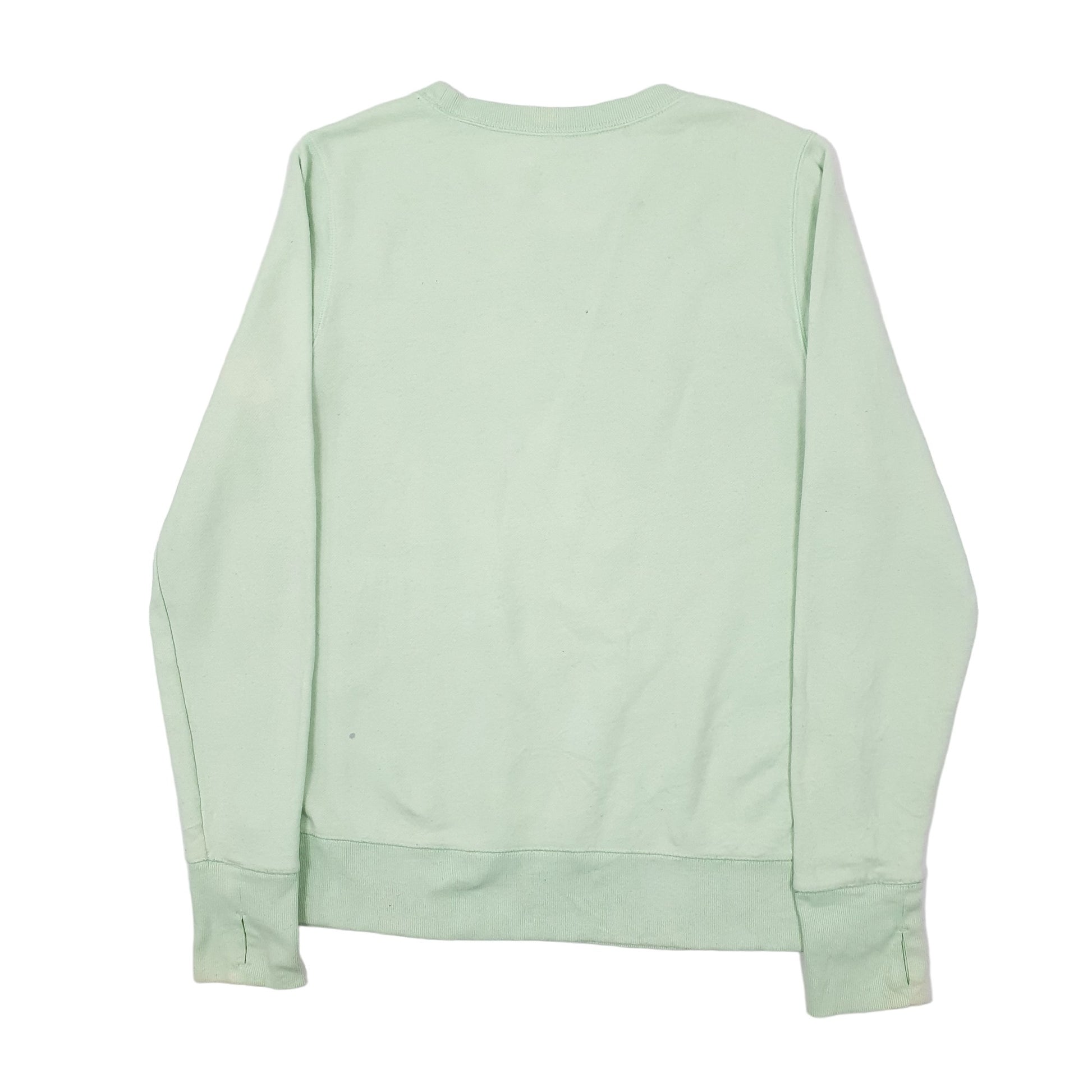 Womens Green Nike Tek Gear Crewneck Jumper