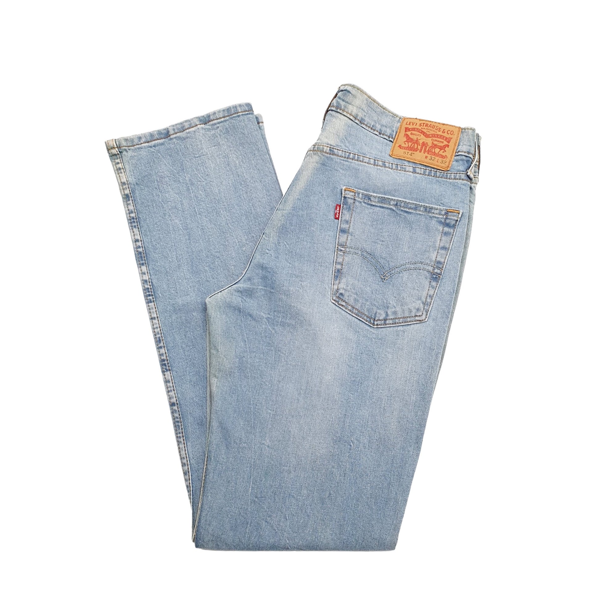 Mens Blue Levis  514 JeansW32 L32