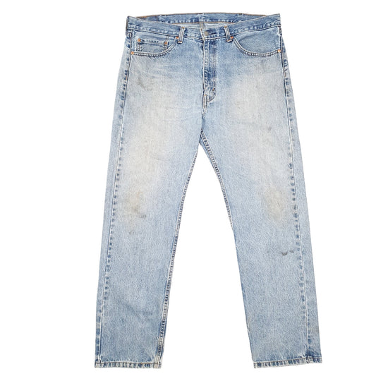 Mens Blue Levis  505 JeansW38 L32