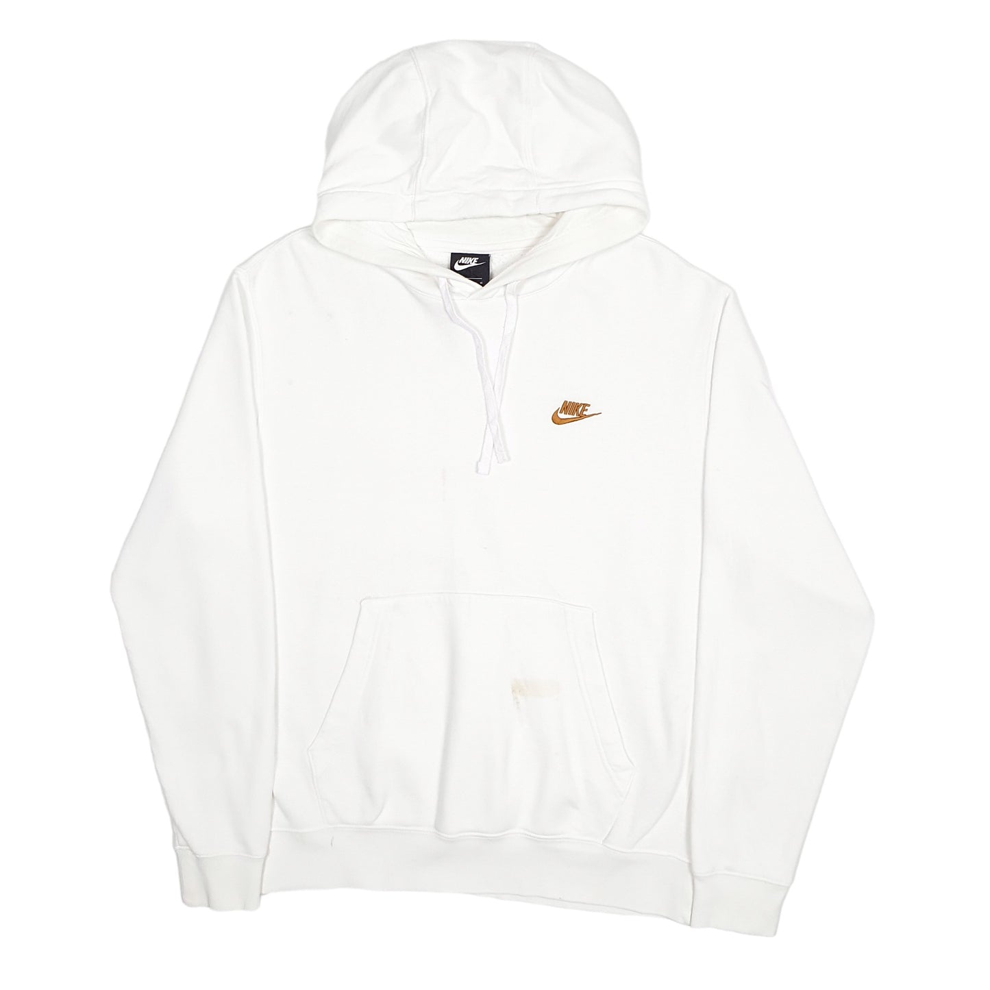 Mens White Nike  Hoodie Jumper