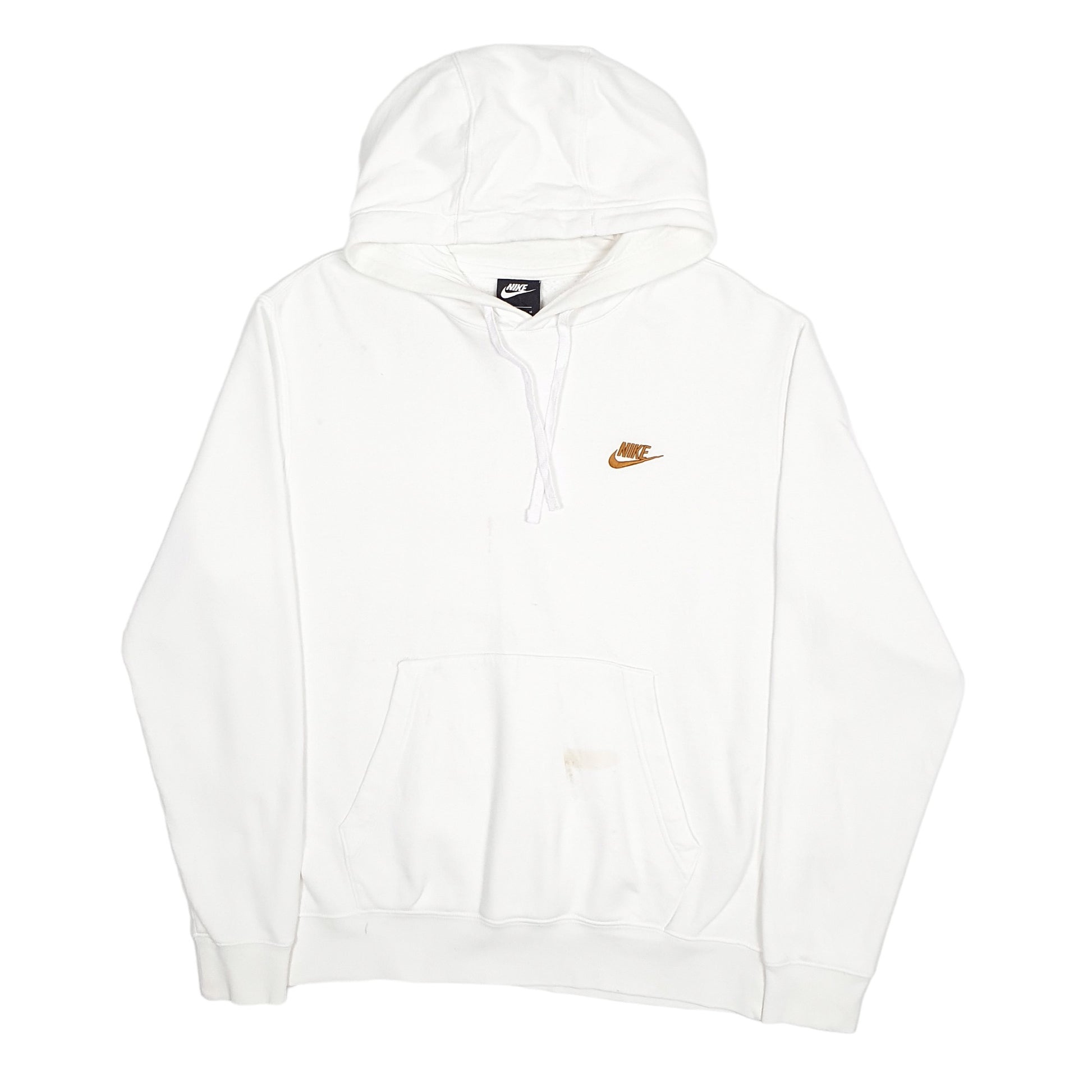 Mens White Nike  Hoodie Jumper
