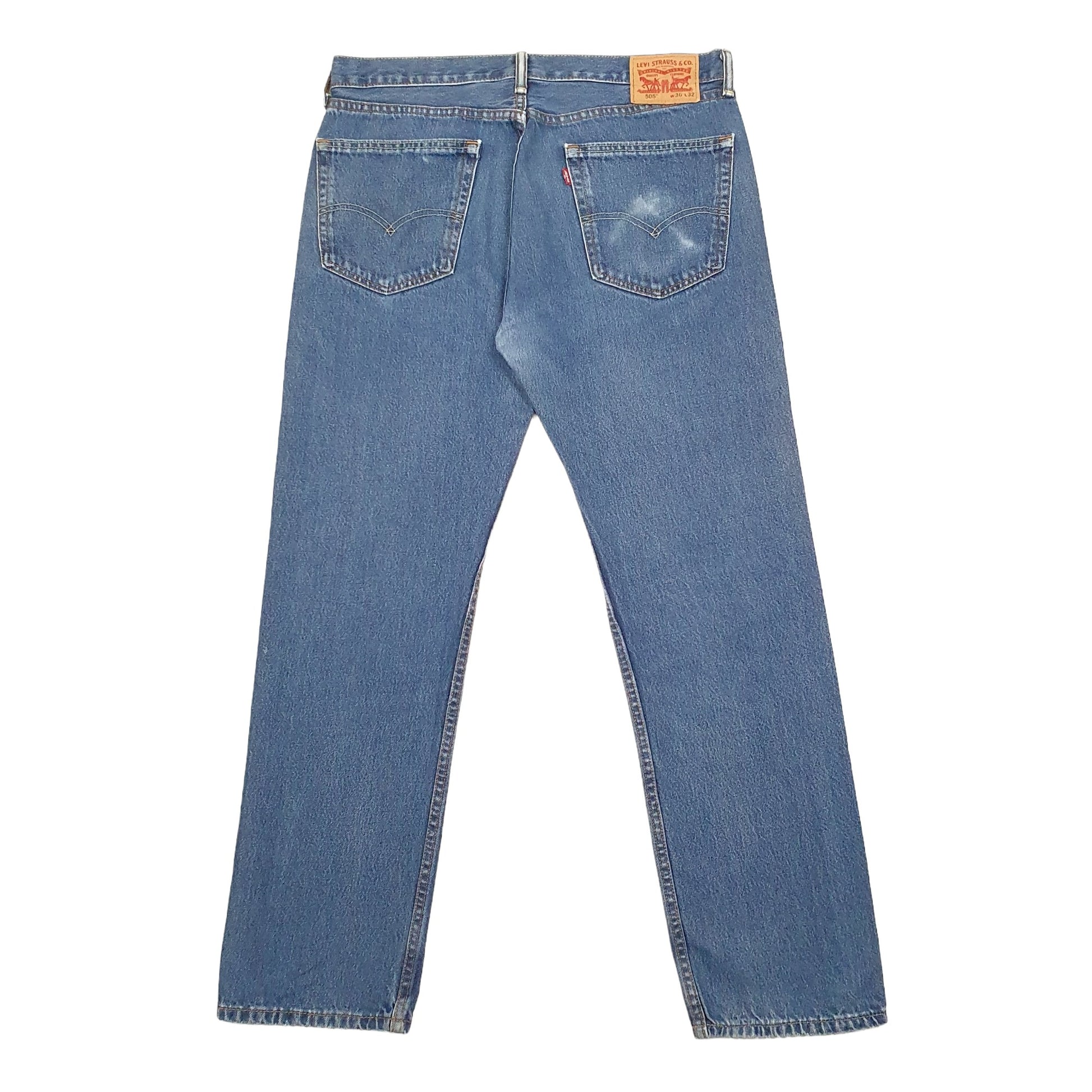 Mens Blue Levis  505 JeansW36 L32