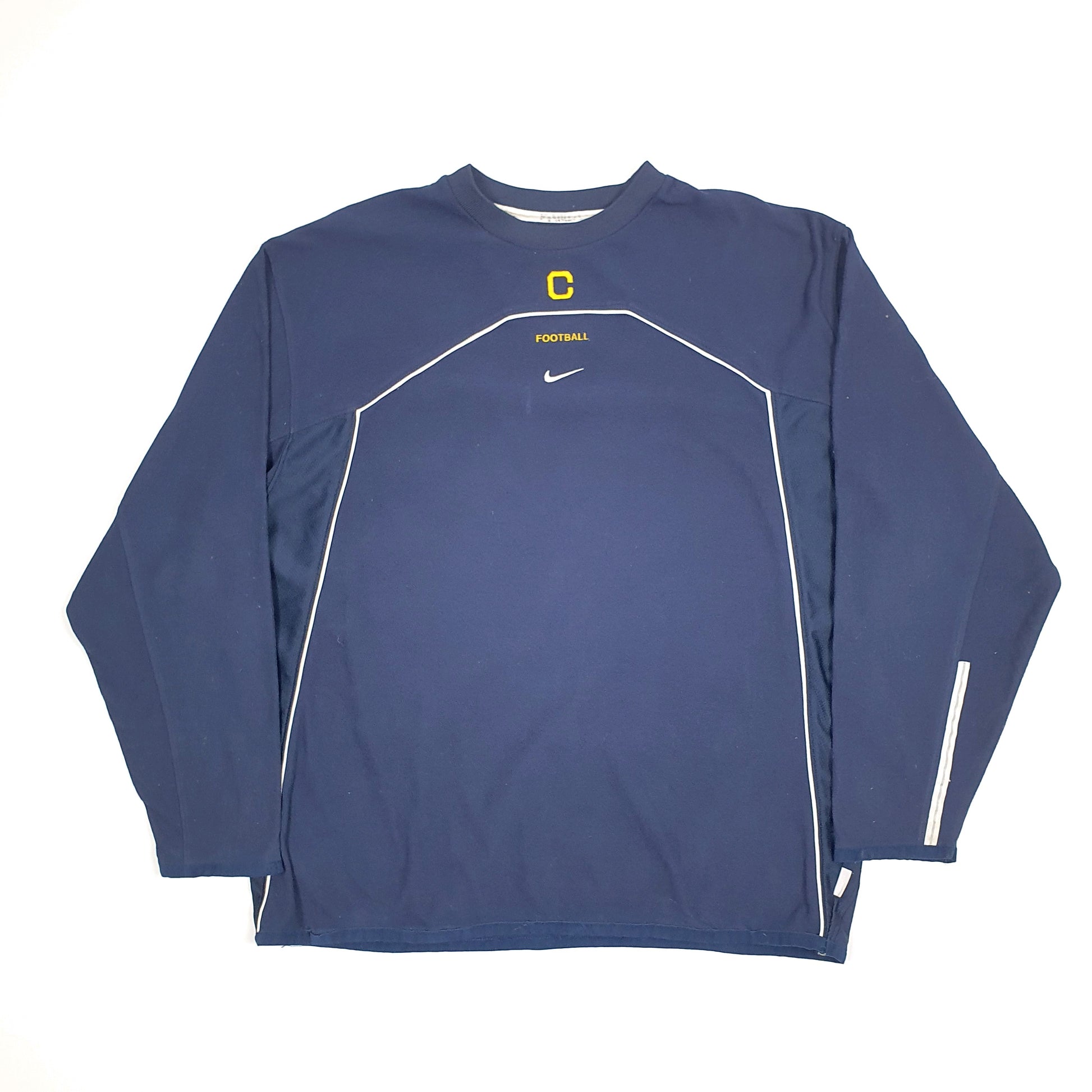 Nike Football Crewneck Fleece L Navy