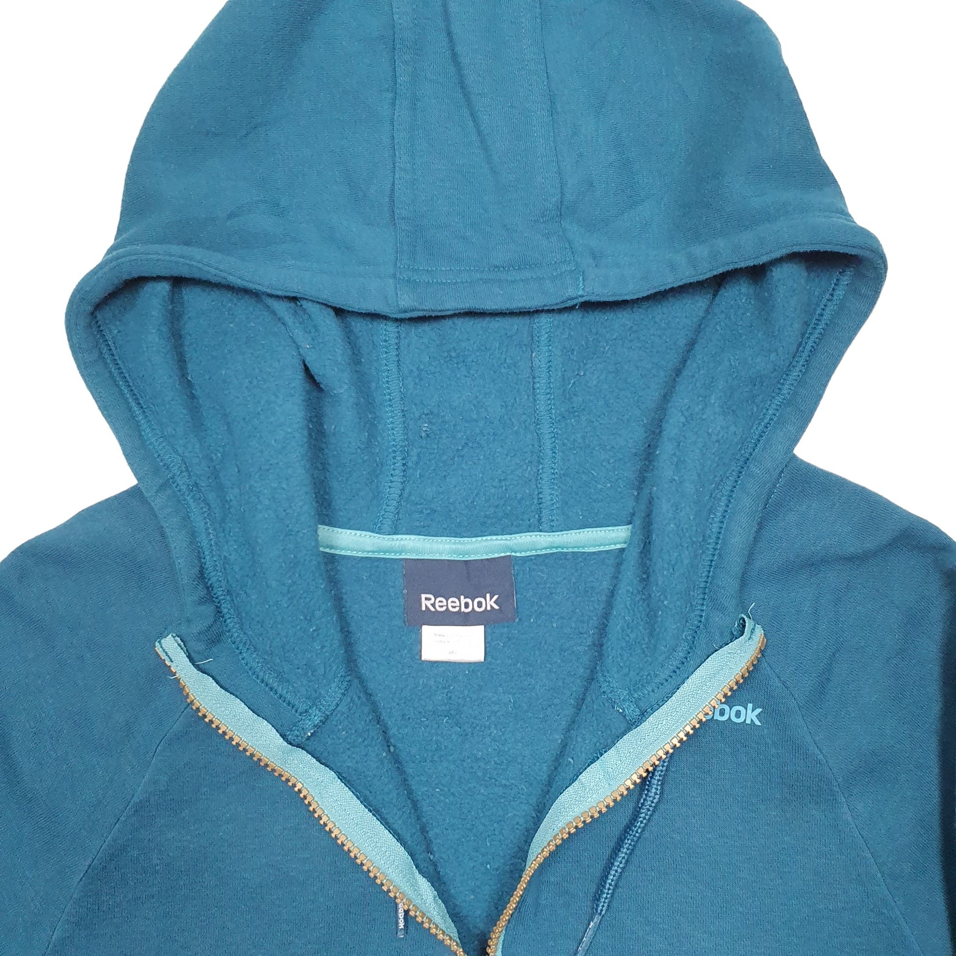 Womens Green Reebok  Hoodie Jumper