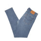 Mens Blue Levis Stretch Tapered 512 JeansW34 L34