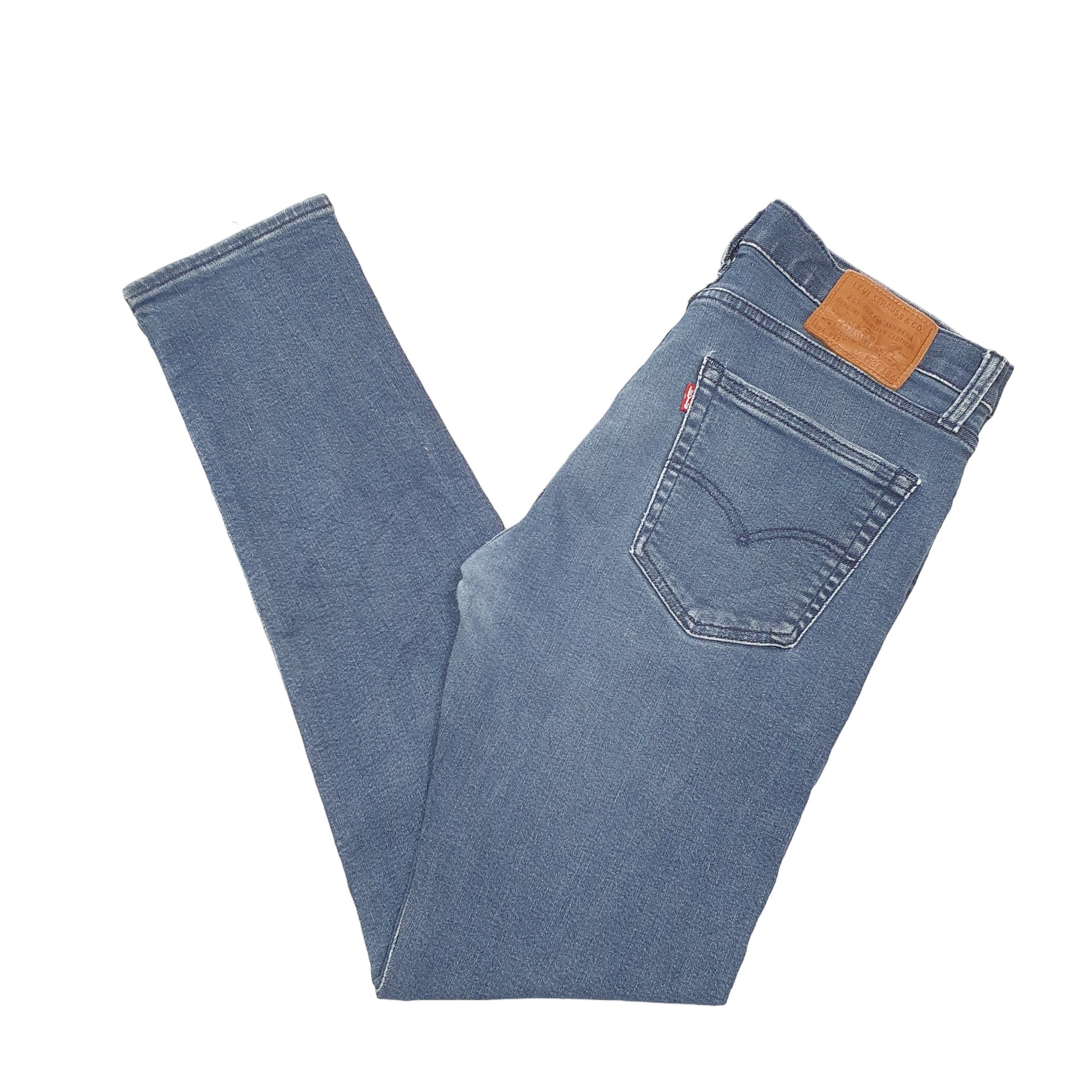 Mens Blue Levis Stretch Tapered 512 JeansW34 L34