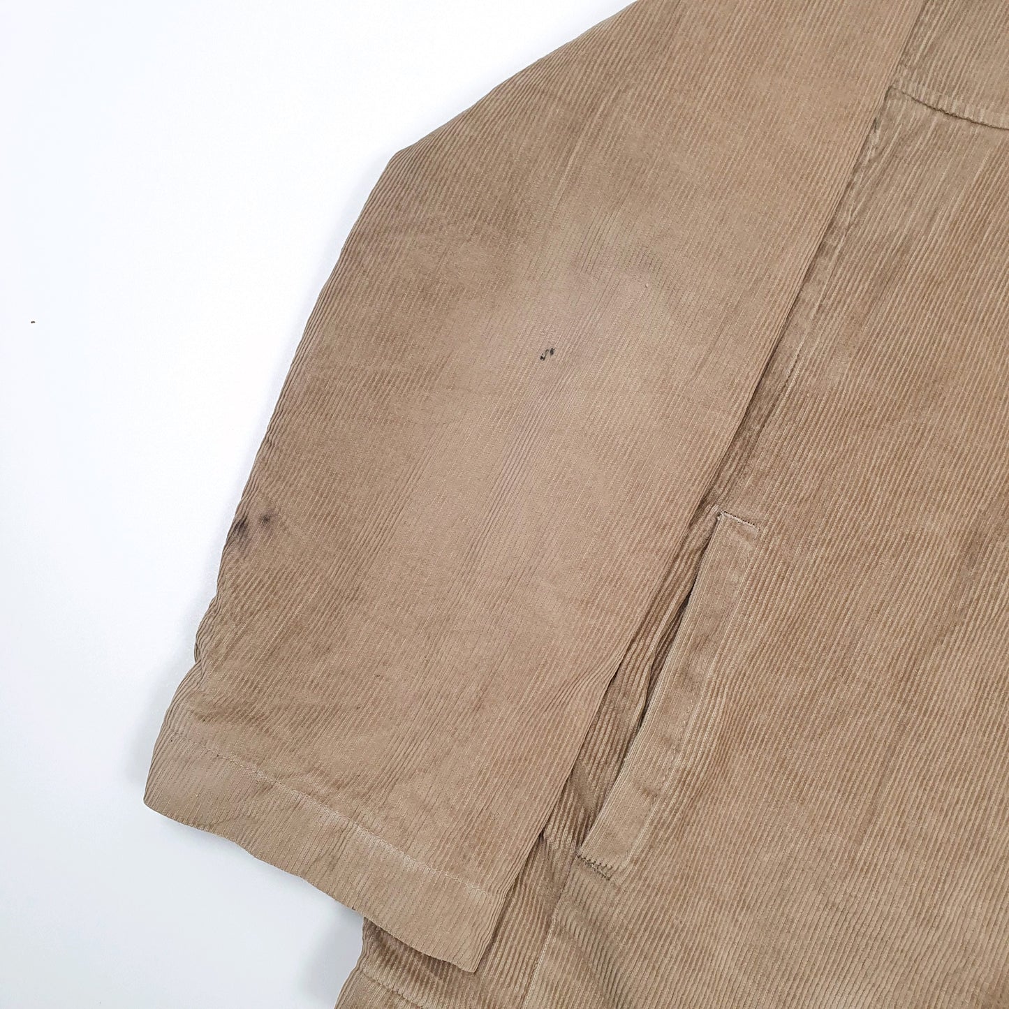 Mens GANT Corduroy Harrington Jacket Tan