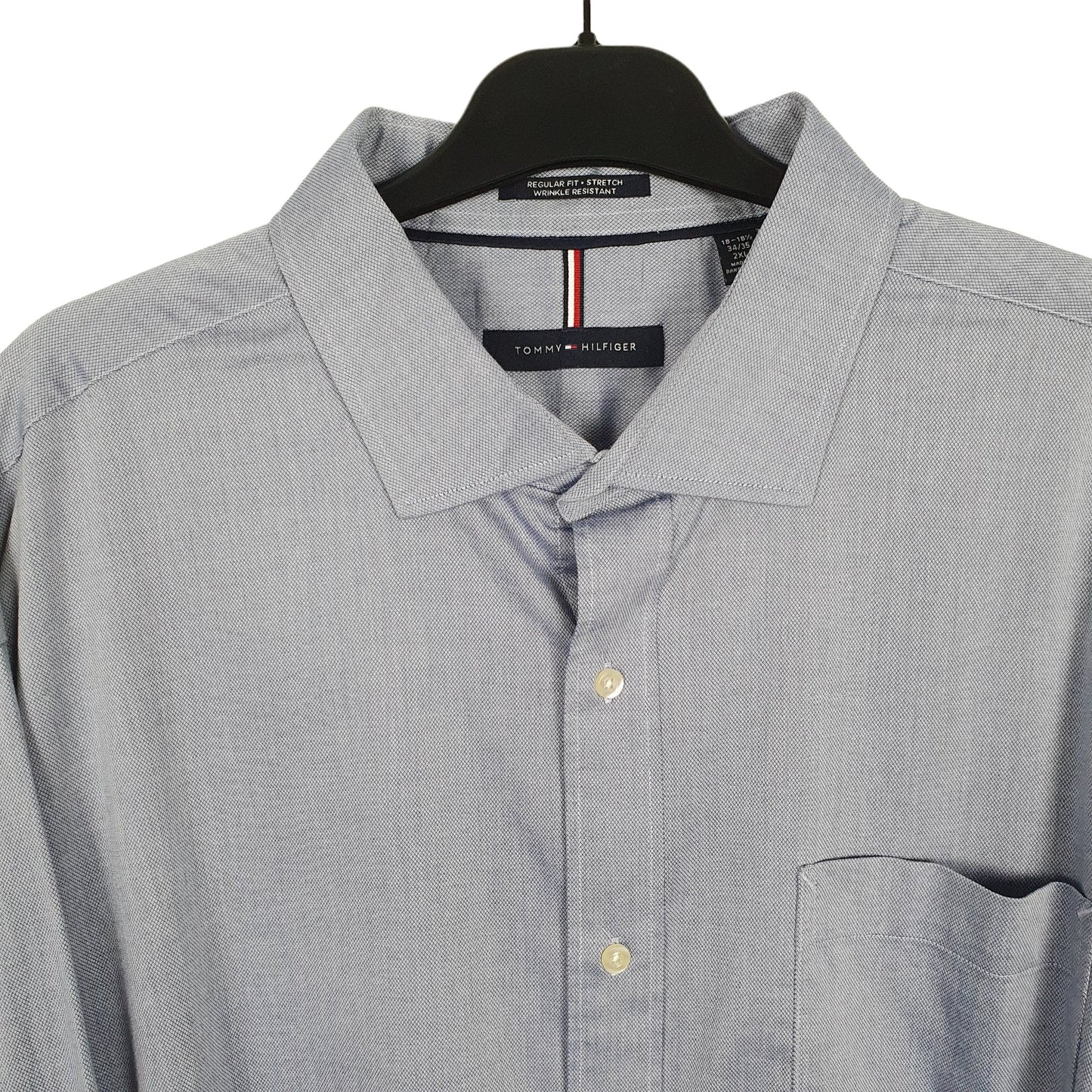 Tommy Hilfiger Long Sleeve Regular Fit Shirt Blue