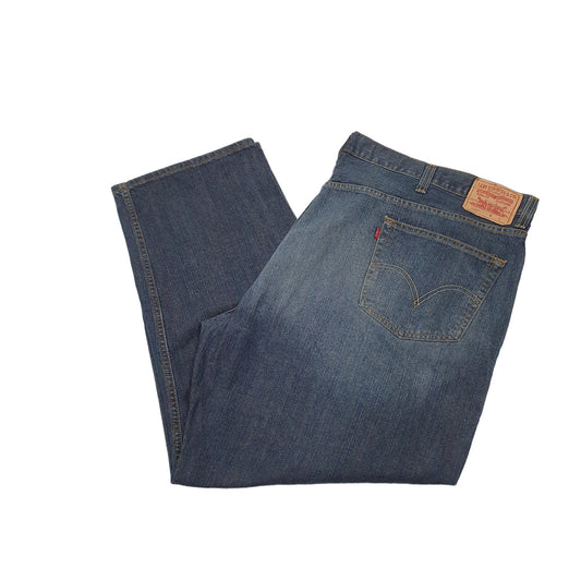 Levis 550 Relaxed Fit Jeans W54 L30 Blue