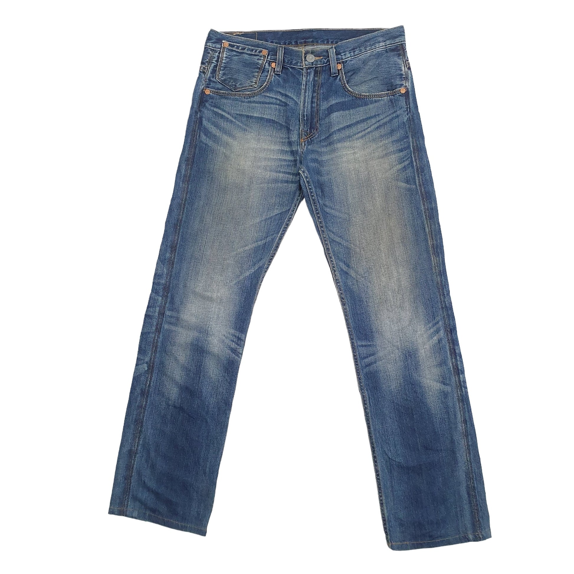 Mens Blue Levis  504 JeansW33 L31