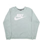 Mens Green Nike  Crewneck Jumper