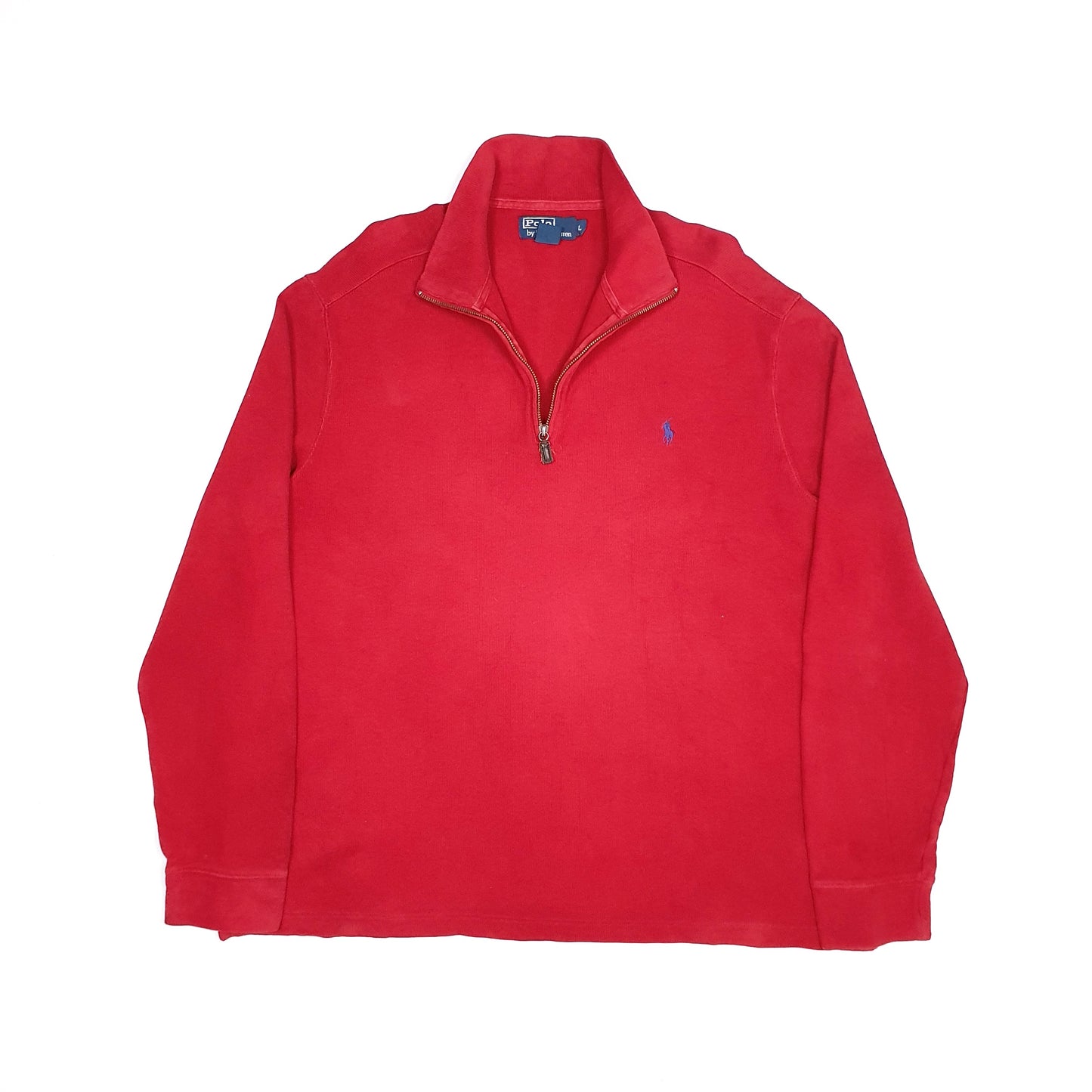 Red Polo Ralph Lauren Quarter Zip Jumper