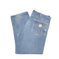Mens Blue Carhartt Flame Resistant Casual JeansW38 L30