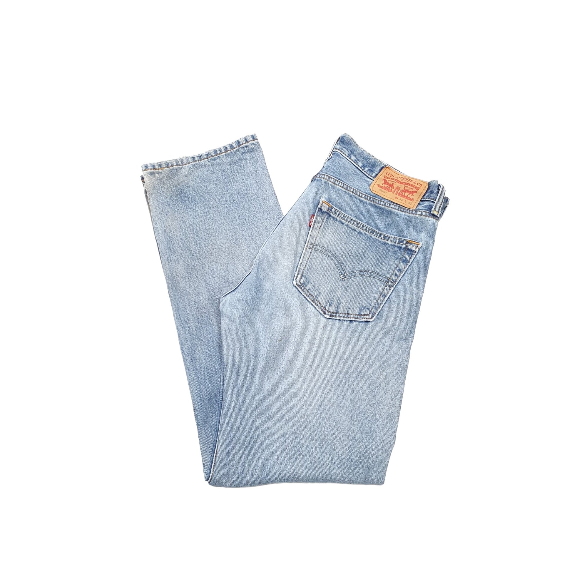 Levis 505 Regular Fit Jeans W32 L32 Blue