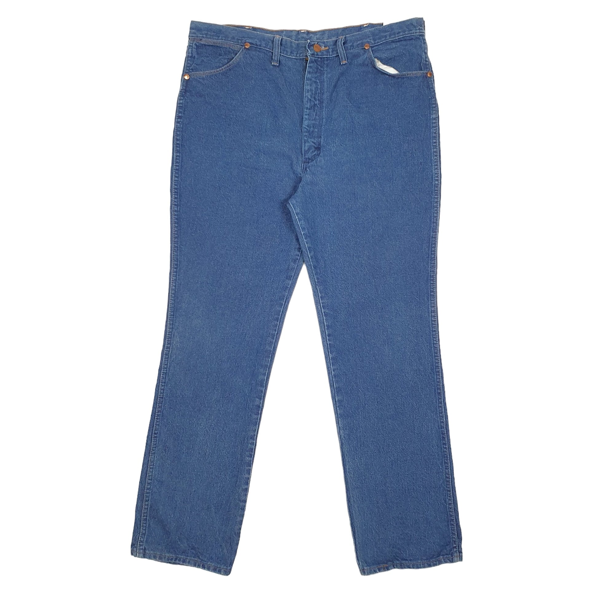 Wrangler Regular Straight Fit Jeans W40 L32 Blue