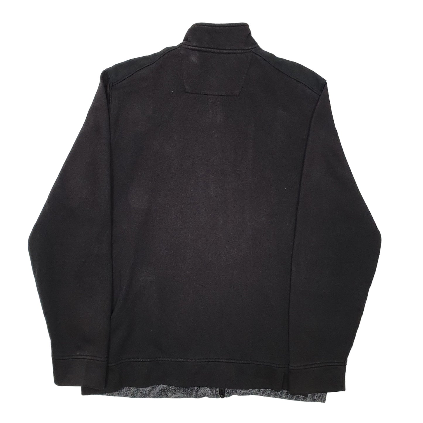 Mens Grey Calvin Klein Sweatshirt Full Zip Jumper