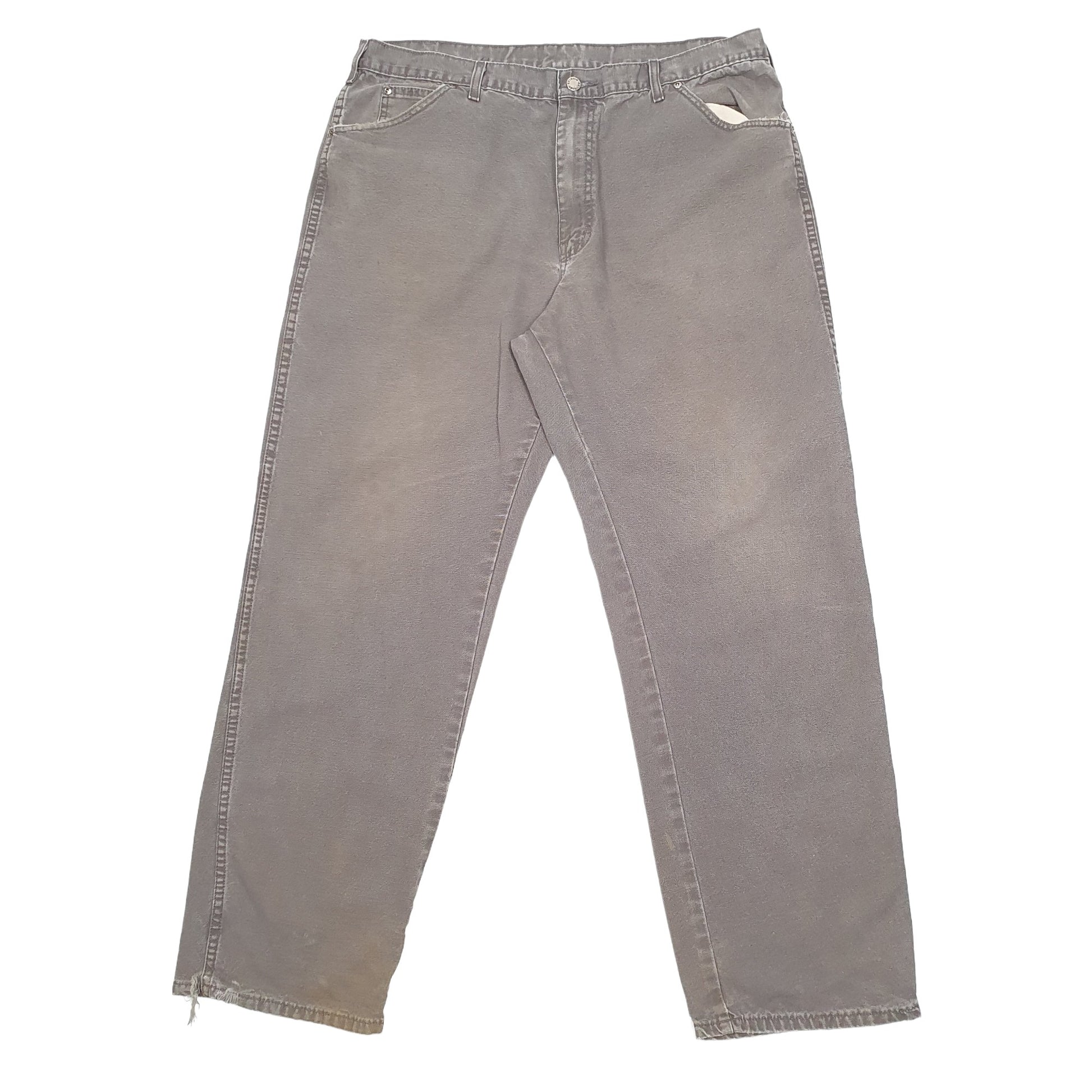 Mens Grey Dickies  Carpenter Trousers
