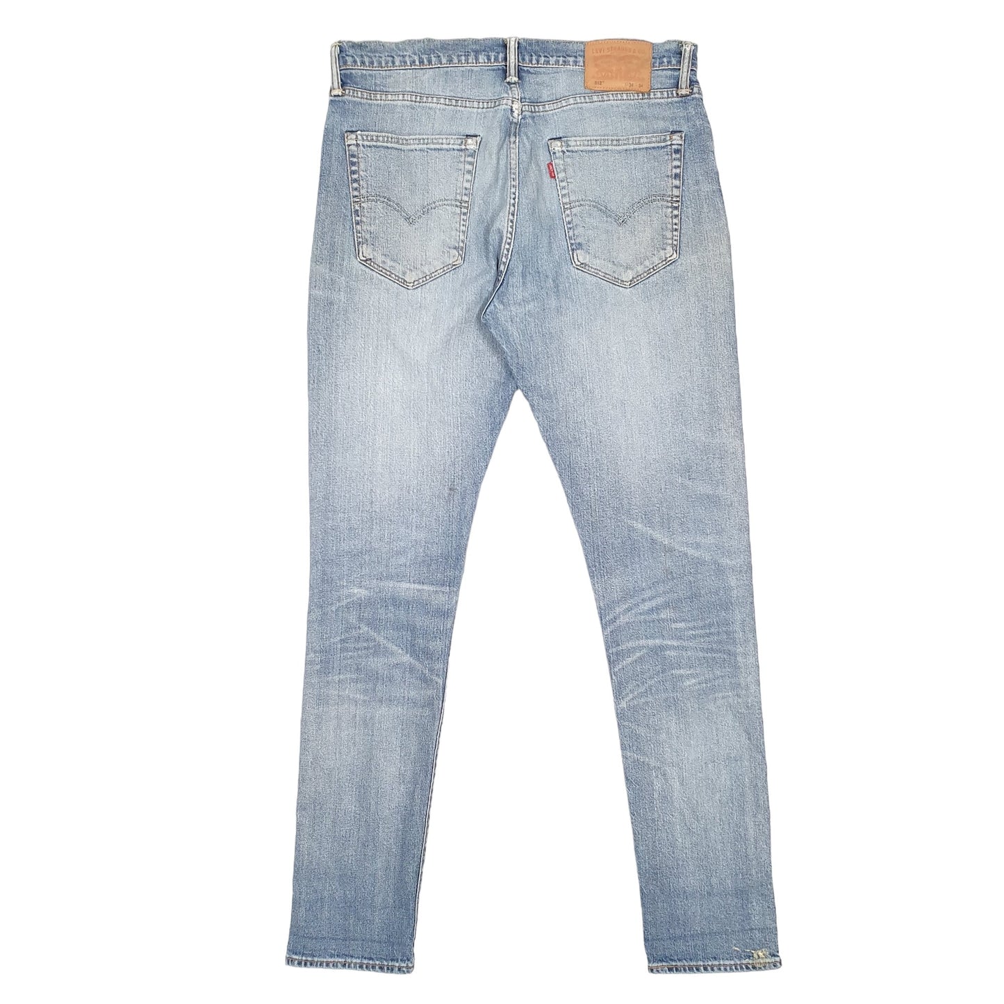 Mens Blue Levis Tapered 512 JeansW34 L34