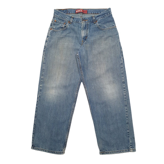 Levis 550 Relaxed Fit Jeans W32 L27 Blue