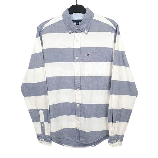 Tommy Hilfiger Long Sleeve Regular Fit Check Shirt Blue