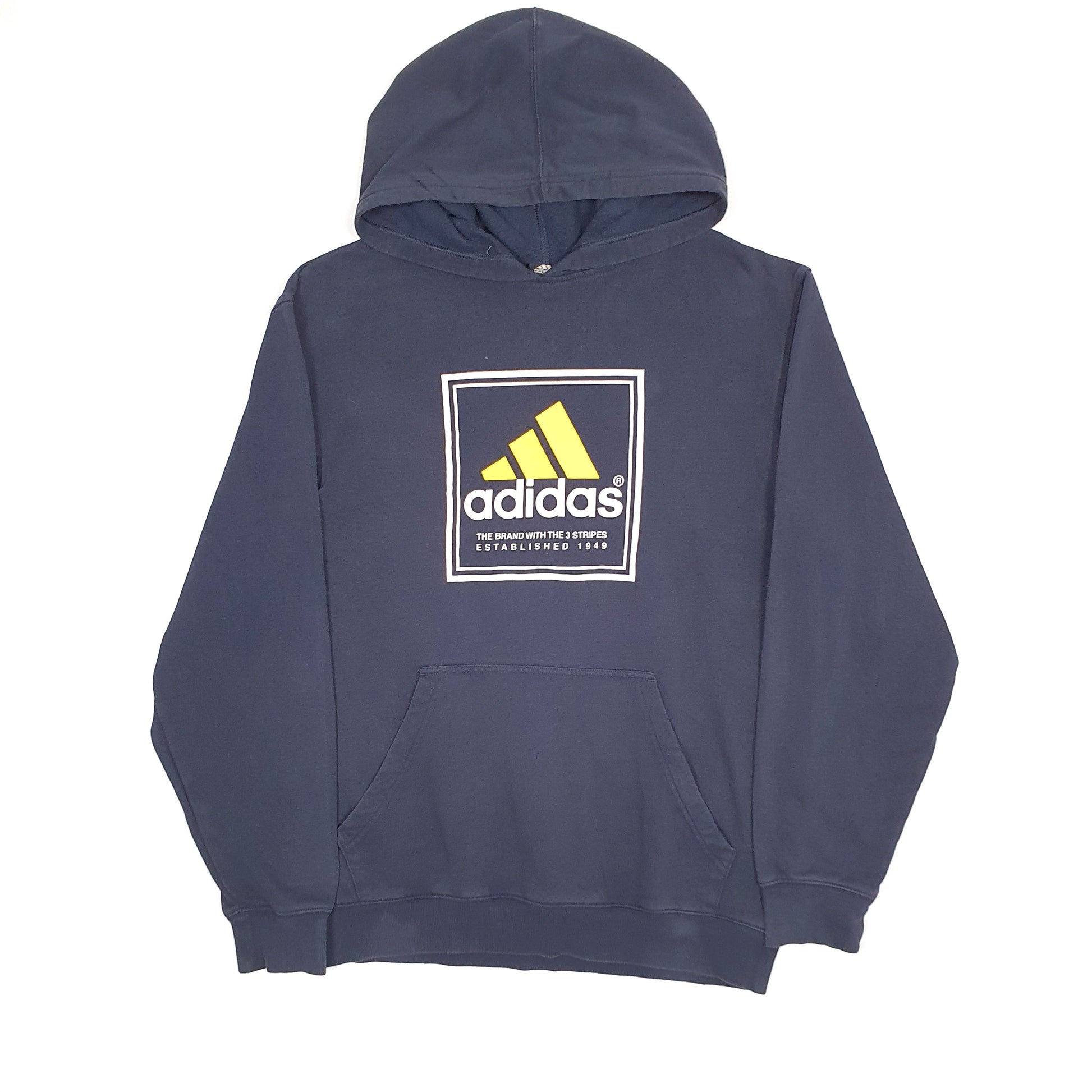 Mens Navy Adidas  Hoodie Jumper