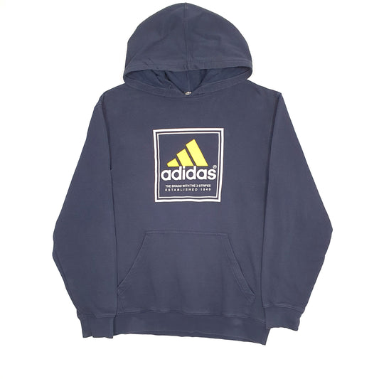Mens Navy Adidas  Hoodie Jumper