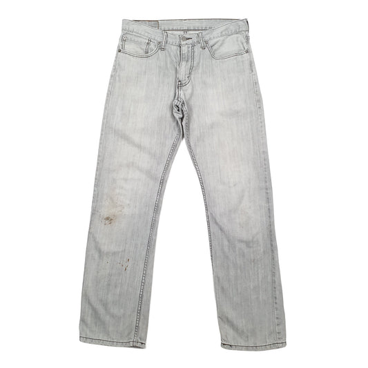 Levis 514 Straight Fit Jeans W32 L32 Grey