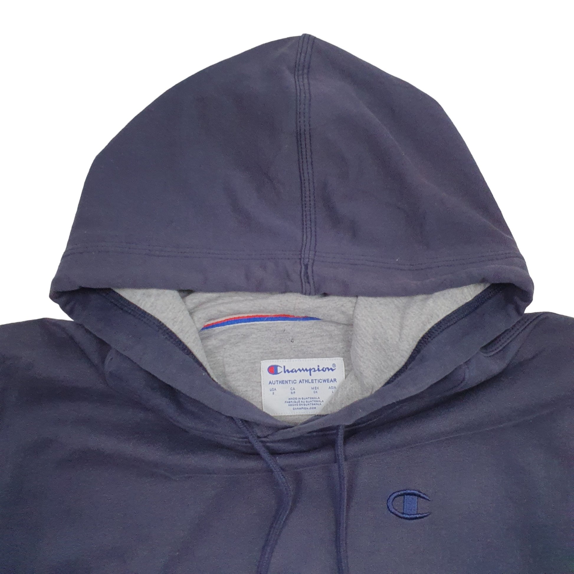 Mens Navy Champion  Hoodie Jumper