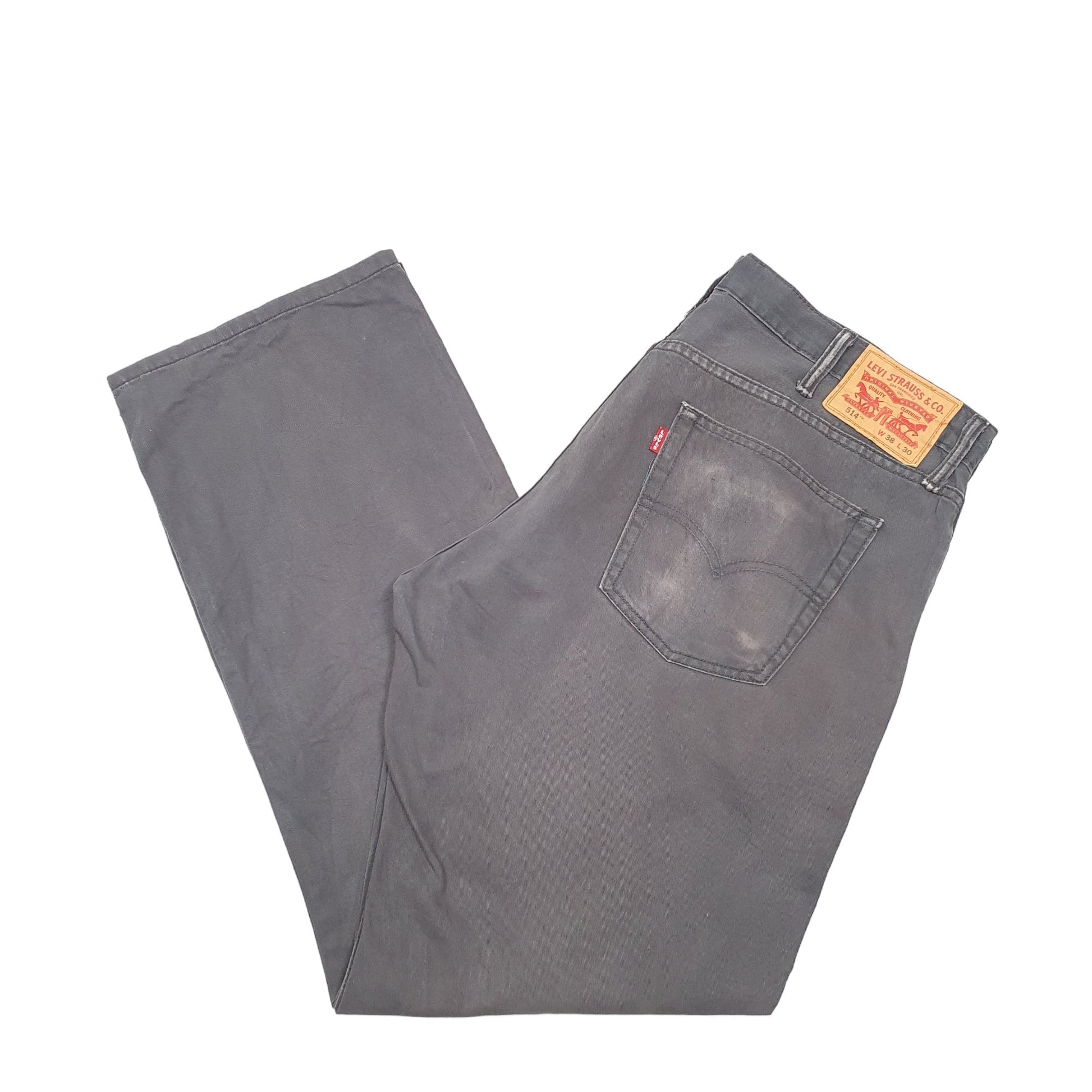 Mens Grey Levis 514 Trousers Chino Trousers