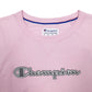 Womens Pink Champion  Crewneck Jumper